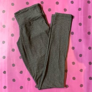 Mid-rise Gray leggings